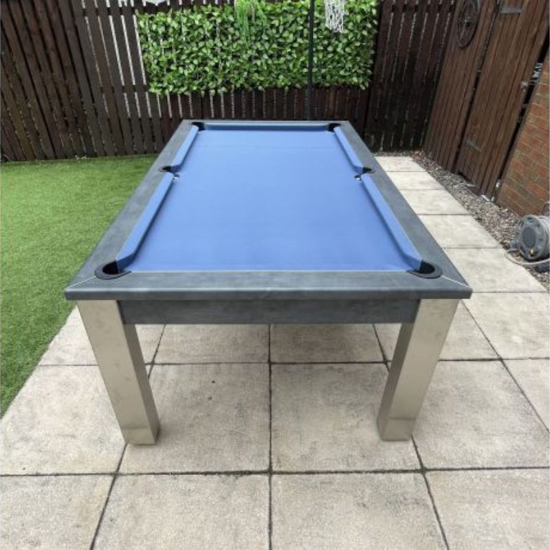 Elixir Outdoor Slate Bed Pool Table | Anthracite Slate Finish | 6ft & 7ft Sizes