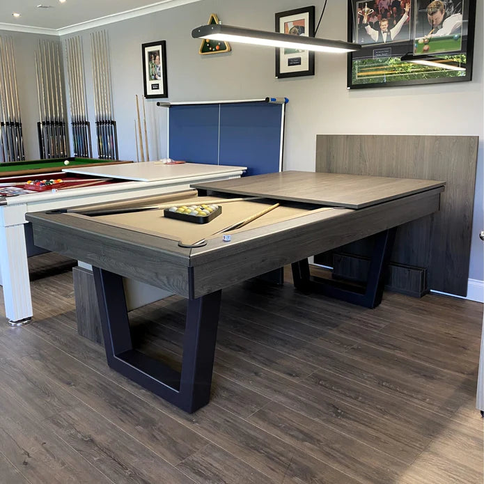 Ultimate Slate Bed Pool Dining Table | Custom Finishes | 7ft Size