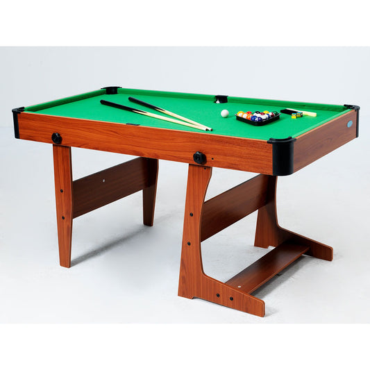 Eton L-foot Pool Table | Oak Finish | 4ft 6" Size