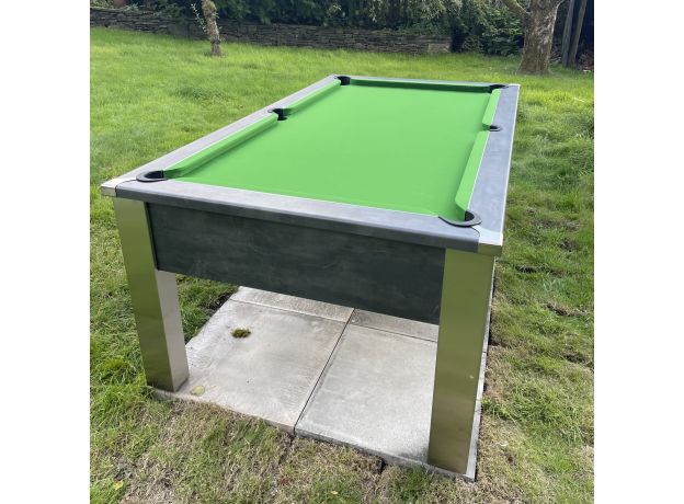 Spirit Outdoor Slate Bed Pool Table | Anthracite Slate | 6ft & 7ft Sizes